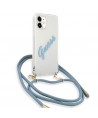 Guess GUHCP12SCRTVSBL iPhone 12 mini 5.4" blue/blue hardcase Script Vintage