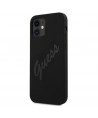 Guess GUHCP12SLSVSBK iPhone 12 mini 5.4" black/black hardcase Script Vintage