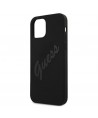 Guess GUHCP12SLSVSBK iPhone 12 mini 5.4" black/black hardcase Script Vintage