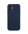 Guess GUHCP12SLSVSBL iPhone 12 mini 5.4" blue/blue hardcase Script Vintage