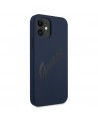 Guess GUHCP12SLSVSBL iPhone 12 mini 5.4" blue/blue hardcase Script Vintage