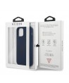 Guess GUHCP12SLSVSBL iPhone 12 mini 5.4" blue/blue hardcase Script Vintage