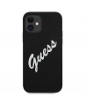 Guess GUHCP12SLSVSBW iPhone 12 mini 5.4" black and white hardcase Silicone Vintage