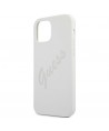 Guess GUHCP12SLSVSCR iPhone 12 mini 5.4" cream/cream hardcase Script Vintage