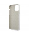 Guess GUHCP12SLSVSCR iPhone 12 mini 5.4" cream/cream hardcase Script Vintage