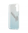 Guess GUHCS21MPCUGLSBL S21+ G996 blue/blue hardcase Glitter Gradient Script