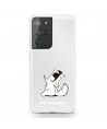Karl Lagerfeld Choupette Fun Case for Samsung Galaxy S21 Ultra - Transparent
