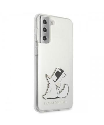 Karl Lagerfeld Choupette Fun Case for Samsung Galaxy S21+ - Transparent