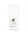 Karl Lagerfeld Choupette Fun Case for Samsung Galaxy S21+ - Transparent