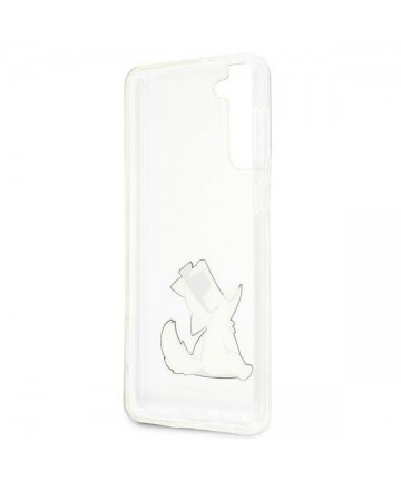 Karl Lagerfeld Choupette Fun Case for Samsung Galaxy S21+ - Transparent