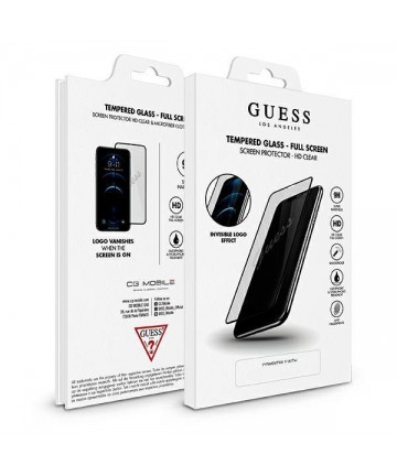 Guess Tempered Glass GUSPP12LSLTR iPhone 12 Pro Max 6.7" Vintage Magic Logo