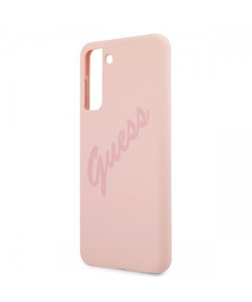 Guess GUHCS21MLSVSPI S21+ G996 pink/pink hardcase Script Vintage