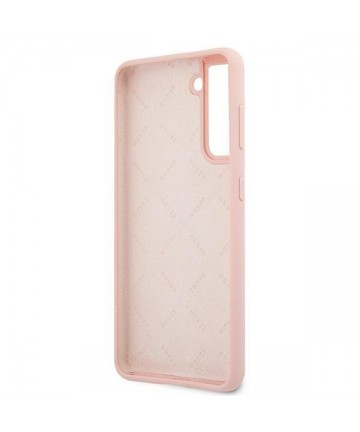 Guess GUHCS21MLSVSPI S21+ G996 pink/pink hardcase Script Vintage