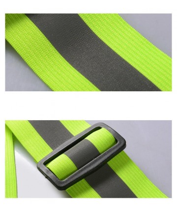 Adjustable reflective harness for a running bike - orange