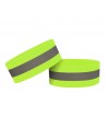 Reflective armband bicycle running Velcro 4cm yellow