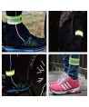 Reflective armband bicycle running Velcro 4cm yellow