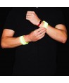 Reflective armband bicycle running Velcro 4cm yellow