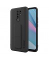 Wozinsky Kickstand Case Silicone Stand Cover for Xiaomi Redmi 9 Black