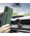 Wozinsky Kickstand Case Silicone Stand Cover for Xiaomi Redmi 9 Black