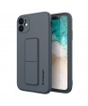 Wozinsky Kickstand Case Silicone Case with Stand Xiaomi Redmi 10X 4G / Xiaomi Redmi Note 9 Blue