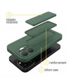 Wozinsky Kickstand Case Silicone Case with Stand Xiaomi Redmi 10X 4G / Xiaomi Redmi Note 9 Blue