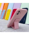 Wozinsky Kickstand Case Silicone Case with Stand Xiaomi Redmi 10X 4G / Xiaomi Redmi Note 9 Blue