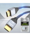 Wozinsky HDMI 2.1 Cable 8K 60 Hz 48 Gbps / 4K 120 Hz / 2K 144 Hz 3 m Silver (WHDMI-30)
