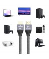 Wozinsky HDMI 2.1 Cable 8K 60 Hz 48 Gbps / 4K 120 Hz / 2K 144 Hz 5 m Silver (WHDMI-50)