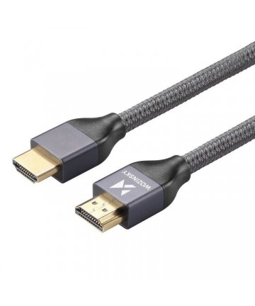 Wozinsky HDMI 2.1 Cable 8K 60 Hz 48 Gbps / 4K 120 Hz / 2K 144 Hz 5 m Silver (WHDMI-50)