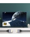 Wozinsky HDMI 2.1 Cable 8K 60 Hz 48 Gbps / 4K 120 Hz / 2K 144 Hz 5 m Silver (WHDMI-50)