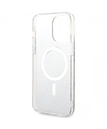 Guess IML 4G MagSafe Case for iPhone 15 Pro Max - Brown
