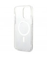 Guess IML 4G MagSafe Case for iPhone 15 Pro Max - Brown