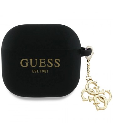 Guess 4G Charm Case for AirPods 4 - Black