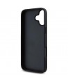 Guess Grained Roses Big 4G logo case for iPhone 16 - black