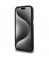 Karl Lagerfeld FW Metal Plate MagSafe iPhone 15 Case - Black