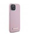 Karl Lagerfeld FW Metal Plate MagSafe iPhone 15 Case - Pink