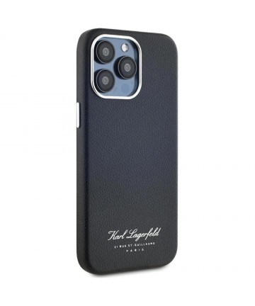 Karl Lagerfeld hotel RSG iPhone 15 Pro case - black