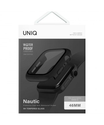Uniq Nautic Case for Apple Watch 46mm - Black