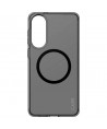 CARE by PanzerGlass Flagship Urban Combat Black QI Case for Samsung Galaxy S25 Edge - Semi-transparent
