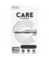 CARE by PanzerGlass Flagship Urban Combat White QI Case for Samsung Galaxy S25 Edge - Transparent