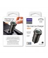 Joyroom Fast Car Charger USB Type C / USB 45W 5A Power Delivery Quick Charge 3.0 AFC SCP Gray (C-A35)