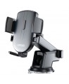 Joyroom car phone holder with telescopic extendable arm for dashboard and window black (JR-OK3)