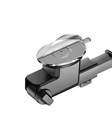 Joyroom car phone holder with telescopic extendable arm for dashboard and window black (JR-OK3)