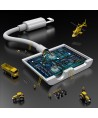 Joyroom S-Y104 headphone Lightning / 2x Lightning adapter - white