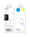 Joyroom S-Y104 headphone Lightning / 2x Lightning adapter - white