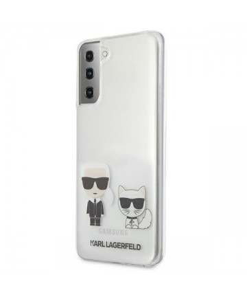 Karl Lagerfeld Karl&Choupette Case for Samsung Galaxy S21+ - Transparent