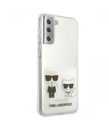 Karl Lagerfeld Karl&Choupette Case for Samsung Galaxy S21+ - Transparent