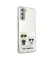 Karl Lagerfeld Karl&Choupette Case for Samsung Galaxy S21+ - Transparent
