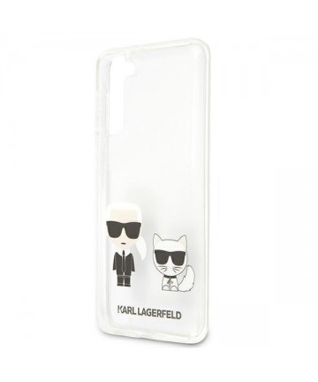 Karl Lagerfeld Karl&Choupette Case for Samsung Galaxy S21+ - Transparent