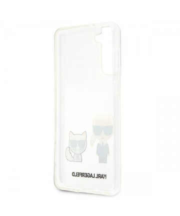 Karl Lagerfeld Karl&Choupette Case for Samsung Galaxy S21+ - Transparent